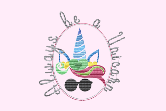 Always Be a Unicorn Oval Lettering Review