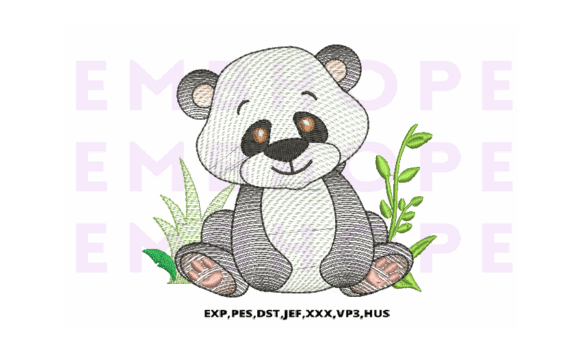 Jungle Animal Panda: A Seller’s Embroidery Review