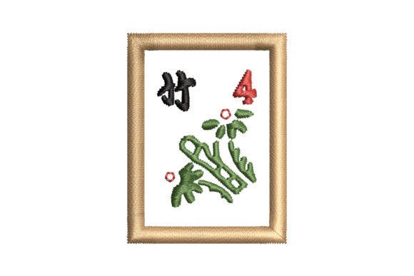 Mahjong Flower Tile Bamboo: A Seasonal Embroidery Review
