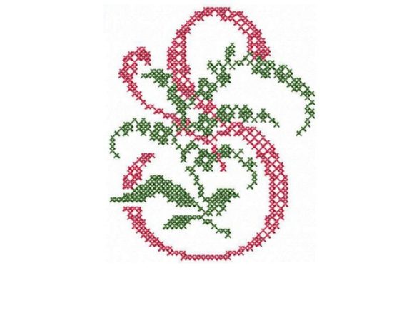 Monogram Letter S: A Boho Embroidery Staple