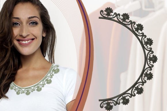 Reviewing the Neckline Embroidery Design for Craft Fairs
