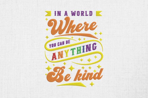 Reviewing the You Can Be Anything Be Kind Pride Design