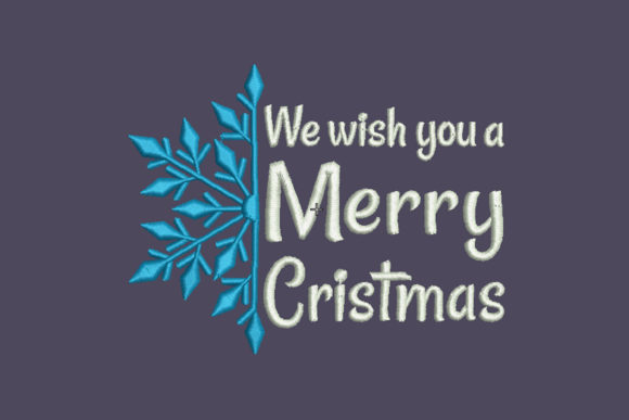 We Wish You a Merry Christmas Embroidery Review